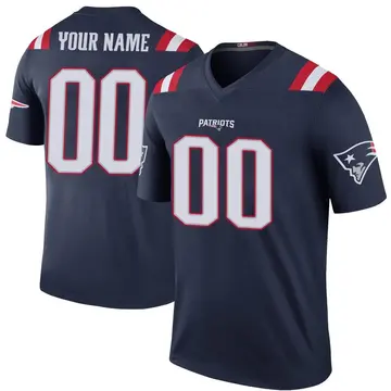 Men's Nike New England Patriots Tucker Addington Red Vapor Untouchable  Alternate Jersey - Elite