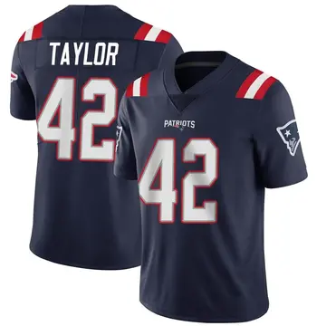 J.J. Taylor New England Patriots Nike Team Game Jersey - Navy