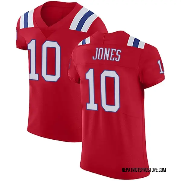 Daniel Jones Limited NO.8 Red Alternate Men's Vapor Untouchable Giants  Jersey