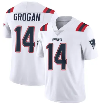 Jerseyrama Unsigned Steve Grogan Jersey #14 New England Custom Stitched White Football (New) No Brands/Logos Sizes S-3XLs, Size: 2XL