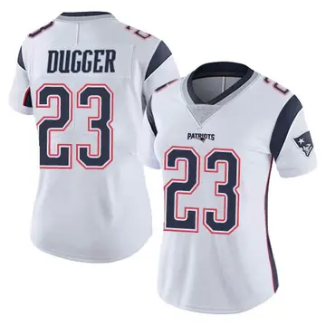 Women's Nike Kyle Dugger Navy New England Patriots Team Game Jersey